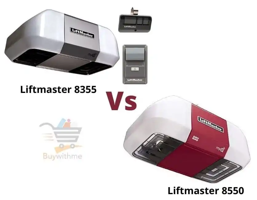 Liftmaster 8355 vs 8550