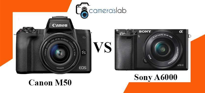 Canon M50 vs Sony A6000