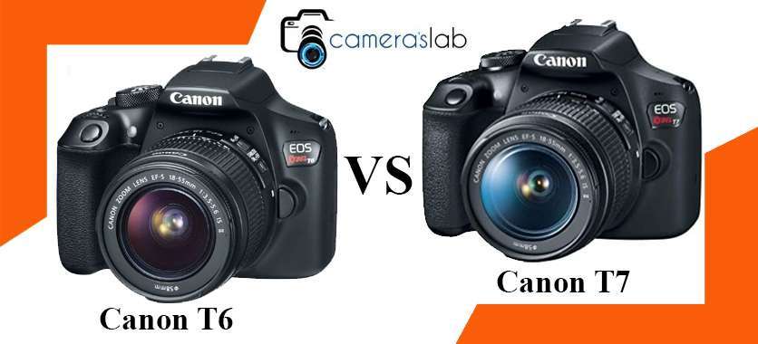 Canon Rebel T6 vs T7