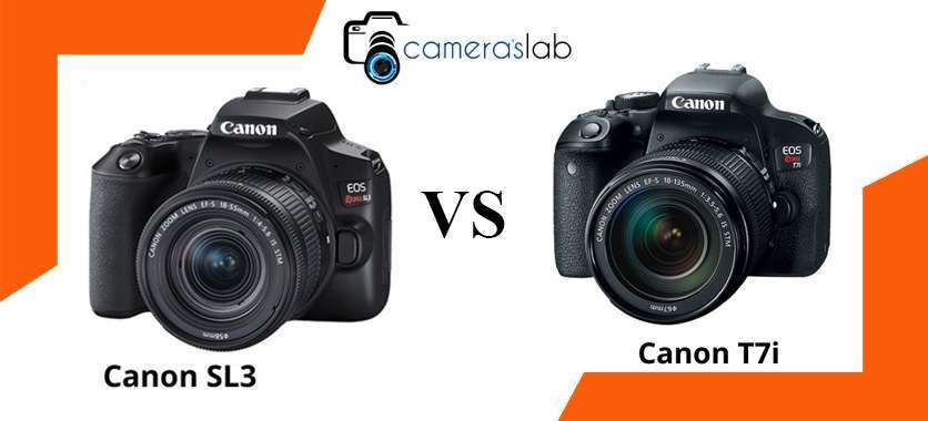 Canon T7 vs SL3