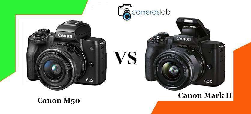 Canon M50 vs M50 Mark II