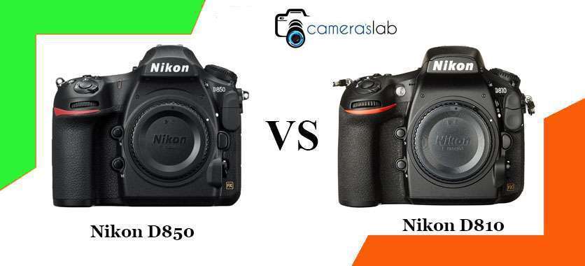 Nikon D810 vs D850